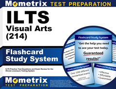 ILTS Visual Arts Exam Flashcards Study System