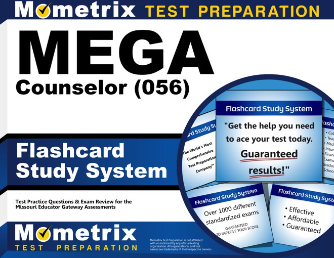 MEGA Counselor Flashcards Study System