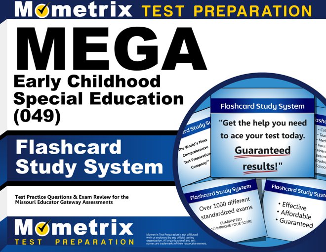 MEGA Early Childhood Special Education Flashcards Study System
