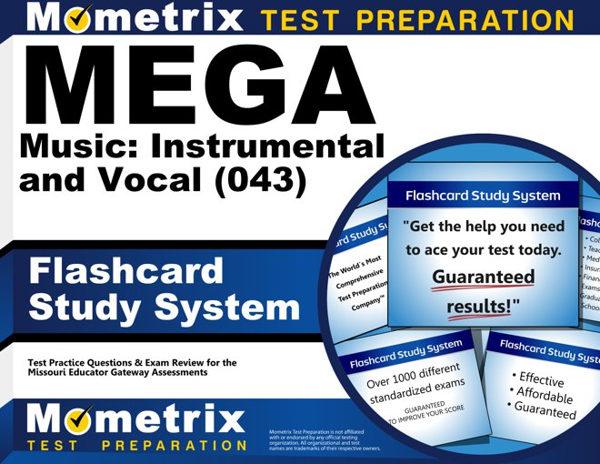 MEGA Music: Instrumental and Vocal Flashcards Study System