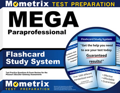 MEGA Paraprofessional Flashcards Study System