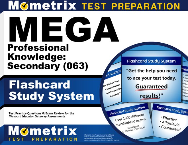 MEGA Professional Knowledge: Secondary Flashcards Study System