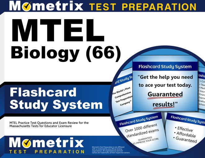 MTEL Biology Flashcards Study System