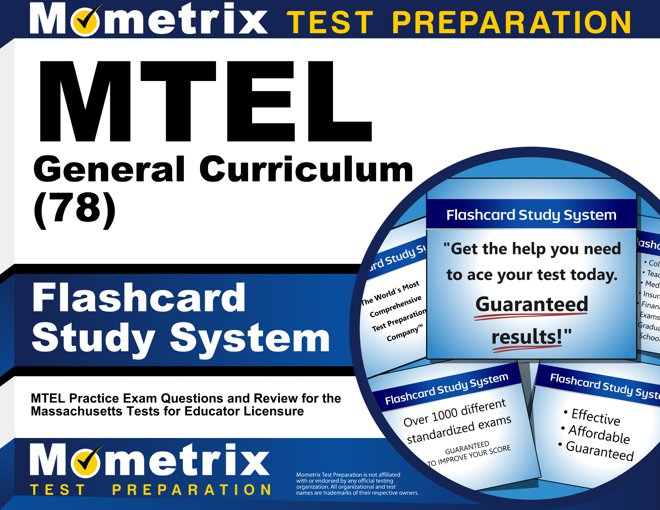 MTEL General Curriculum Flashcards Study System
