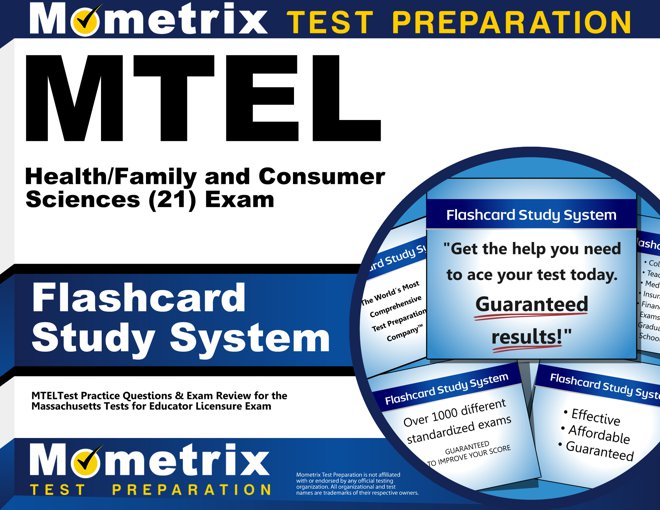 MTEL Health/Family and Consumer Sciences Flashcards Study System