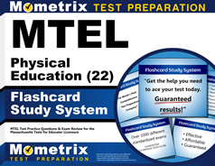 MTEL Physical Education Flashcards Study System