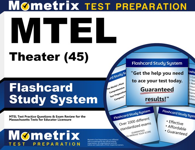 MTEL Theater Flashcards Study System
