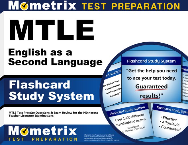 MTLE English as a Second Language Flashcards Study System