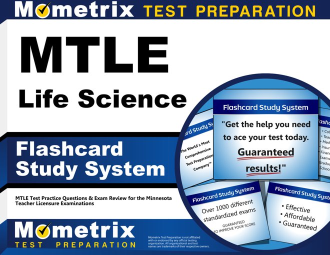 MTLE Life Science Flashcards Study System