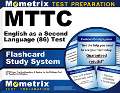 MTTC English as a Second Language Test Flashcards Study System