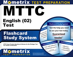 MTTC English Test Flashcards Study System