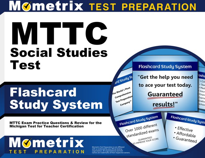 MTTC Social Studies Test Flashcards Study System
