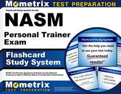 Flashcards Study System for the NASM Personal Trainer Exam