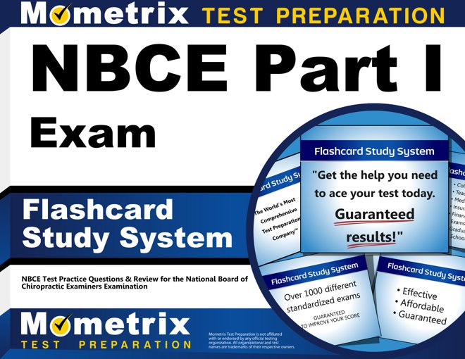 NBCE Part I Exam Flashcards Study System