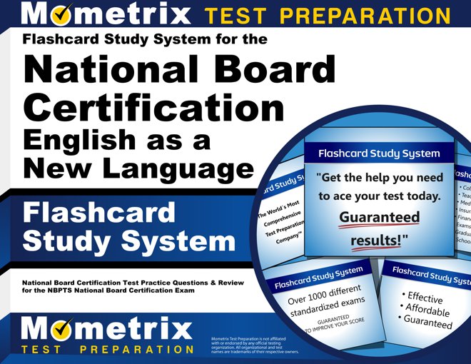 Flashcard Study System for the National Board Certification English as a New Language Exams