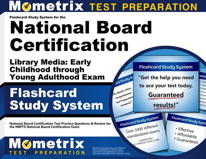 Flashcards Study System for the National Board Certification Library Media Exam