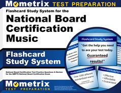 Flashcards Study System for the National Board Certification Music Exams