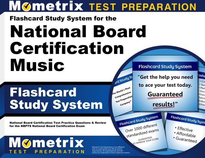 Flashcards Study System for the National Board Certification Music Exams