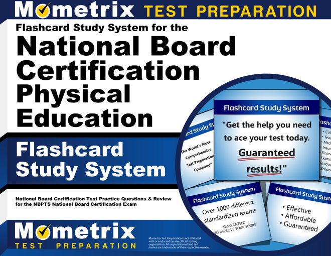 Flashcards Study System for the National Board Certification Physical Education Exams