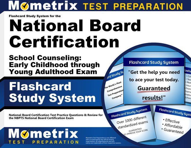 Flashcards Study System for the National Board Certification School Counseling Exam