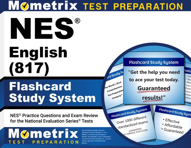 NES English Test Flashcards Study System