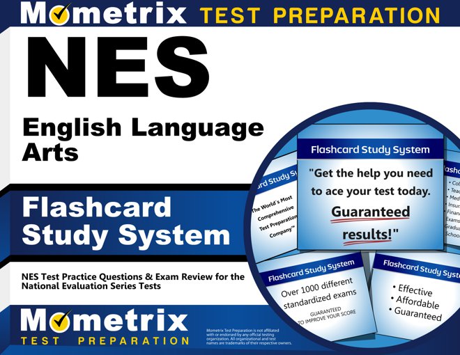 NES English Language Arts Certification Test Flashcards Study System