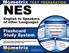 NES English to Speakers of Other Languages Certification Test Flashcards Study System