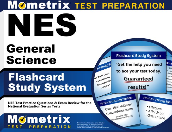 NES General Science Certification Test Flashcards Study System