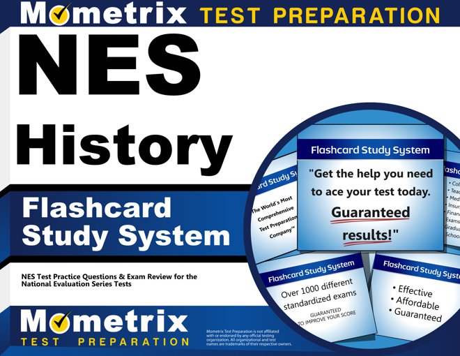 NES History Certification Test Flashcards Study System