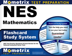 NES Mathematics Certification Test Flashcards Study System