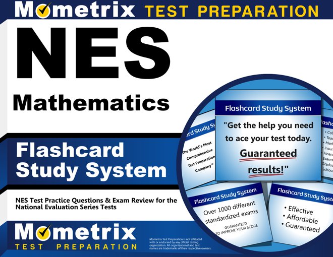 NES Mathematics Certification Test Flashcards Study System