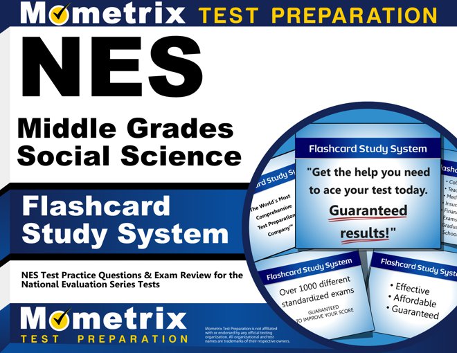 NES Middle Grades Social Science Certification Test Flashcards Study System