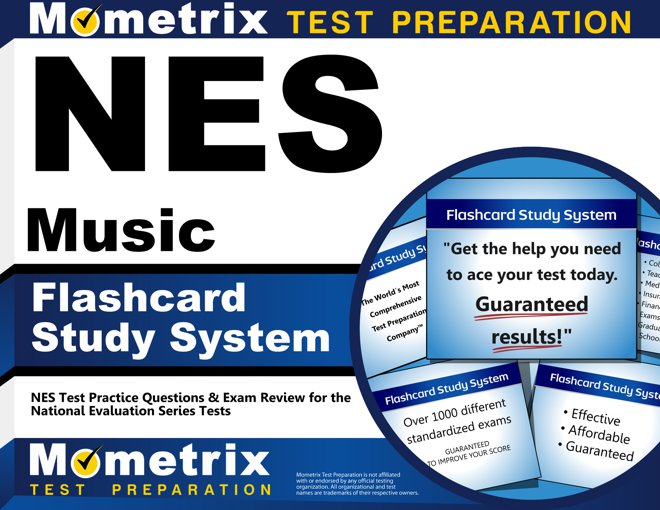 NES Music Certification Test Flashcards Study System