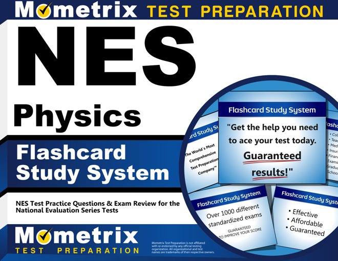 NES Physics Certification Test Flashcards Study System