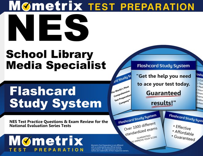 NES School Library Media Specialist Certification Test Flashcards Study System