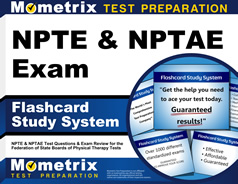 NPTE & NPTAE Flashcards Study System