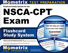 Flashcards Study System for the NSCA-CPT Exam