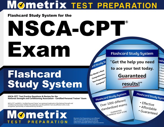 Flashcards Study System for the NSCA-CPT Exam
