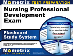 Nursing Professional Development Exam Flashcards Study System