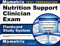 Nutrition Support Clinician Exam Flashcards Study System
