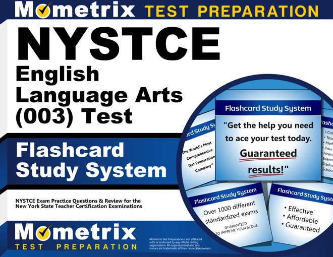 NYSTCE English Language Arts Test Flashcards Study System