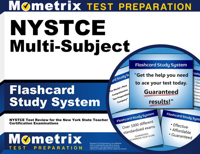NYSTCE Multi-Subject Test Flashcards Study System