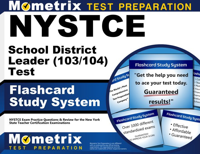NYSTCE School District Leader Test Flashcards Study System