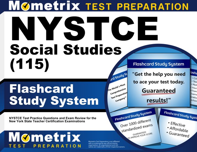 NYSTCE Social Studies Test Flashcards Study System