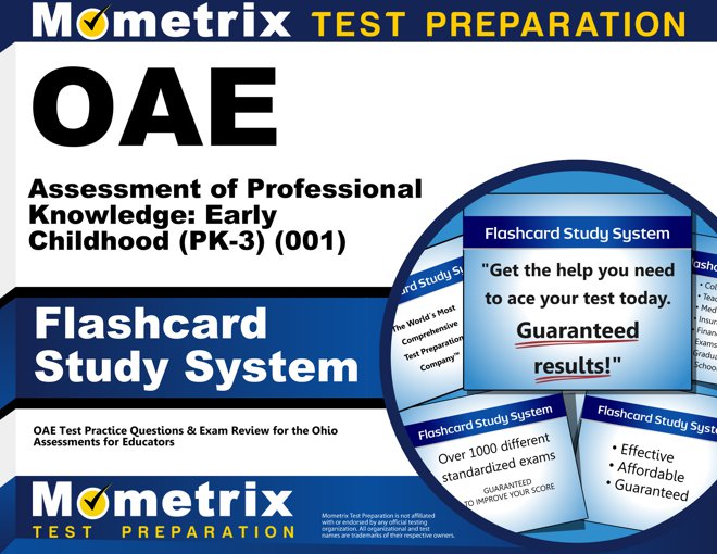 OAE Assessment of Professional Knowledge: Early Childhood (PK-3) Flashcards Study System