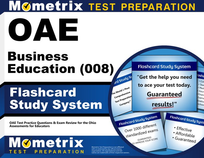 OAE Business Education Flashcards Study System
