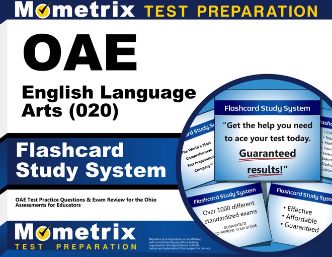 OAE English Language Arts Flashcards Study System