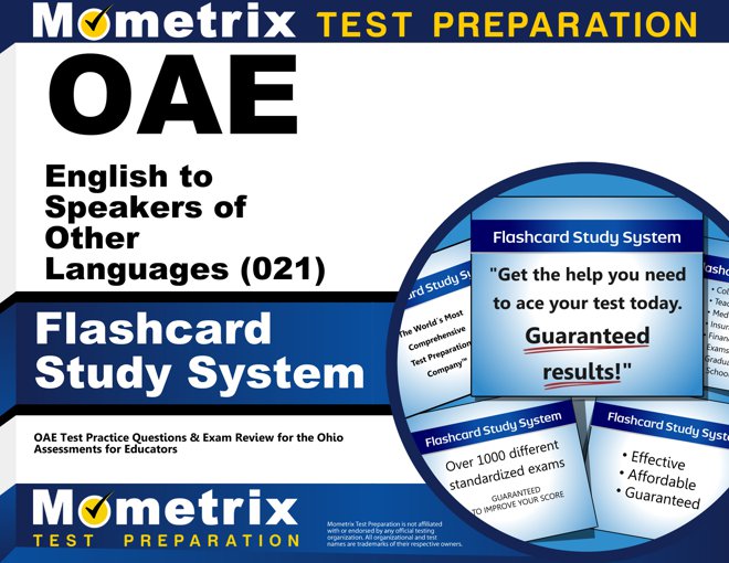 OAE English to Speakers of Other Languages Flashcards Study System