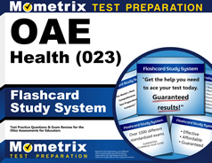 OAE Health Flashcards Study System