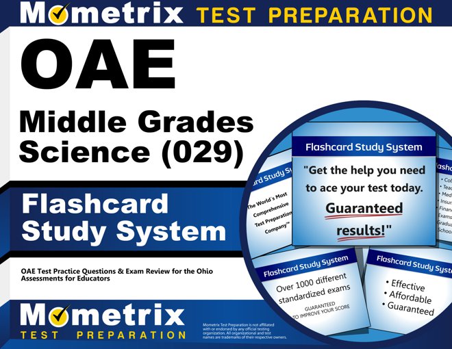 OAE Middle Grades Science Flashcards Study System